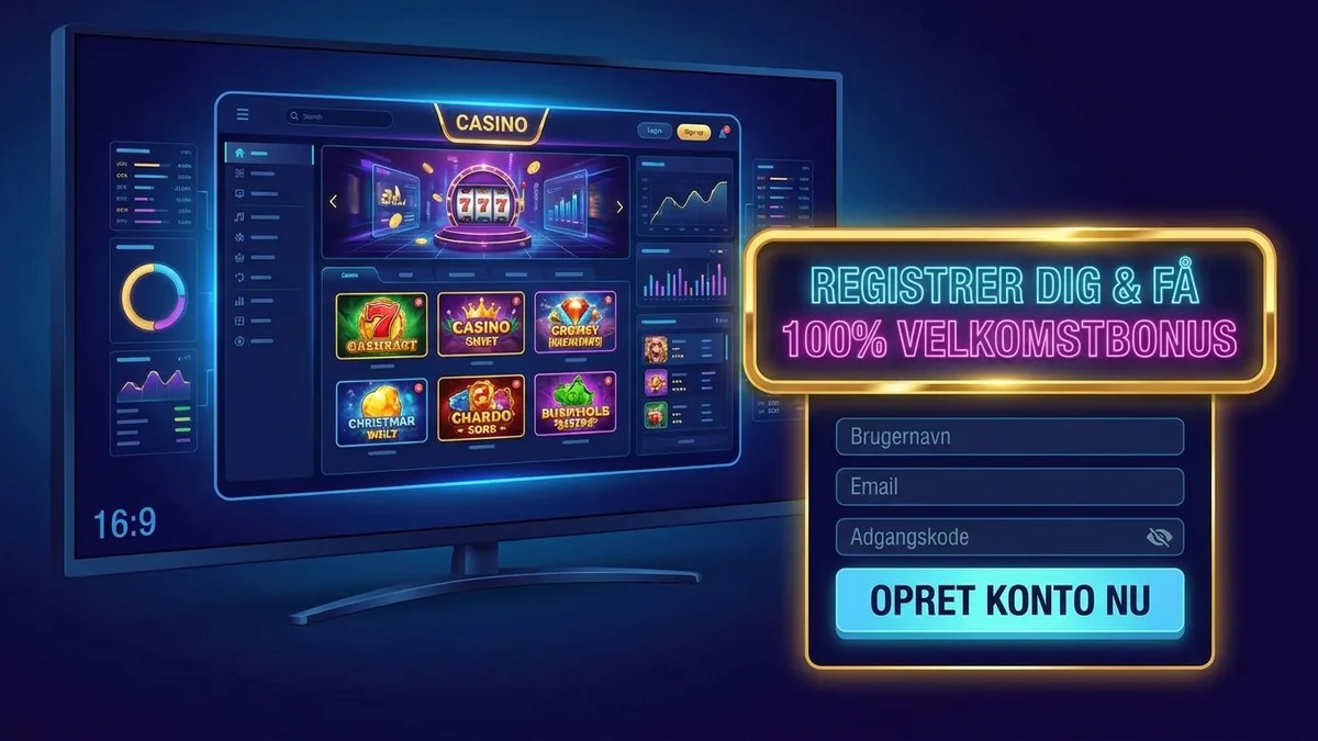 Opret konto med bonus
