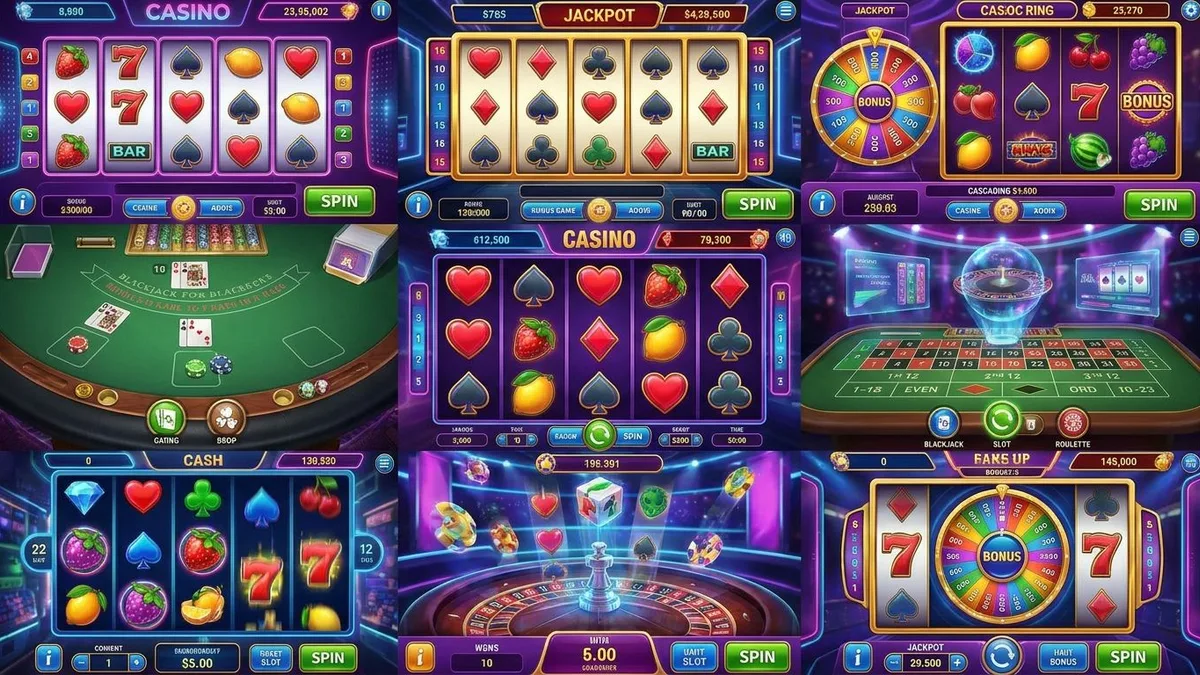 Casino spil hos Queen Vegas